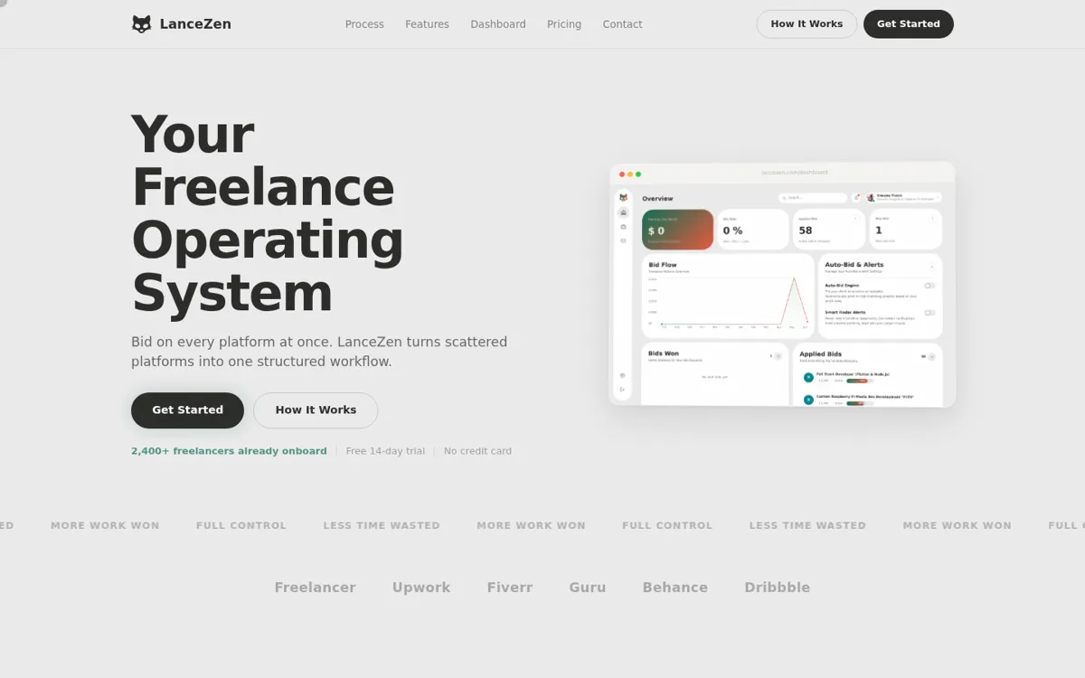 LanceZen home page